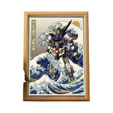Imagem de Kawaii Japonês Estilo Showa Gundam Poster Adesivos Hd Arte Murais De P