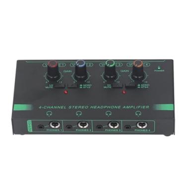 Imagem de Fydun Amplificador de Fone de Ouvido de 4 Canais superiores: Alta Fidelidade Mono/estéreo Swappable, Fone de Ouvido/distribuição Com Fonte de Alimentação do Tipo C