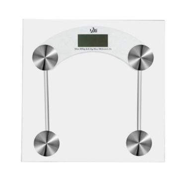 Imagem de Balança Digital De Banheiro 180kg Vidro Temperado Corporal - 123 Ùtil