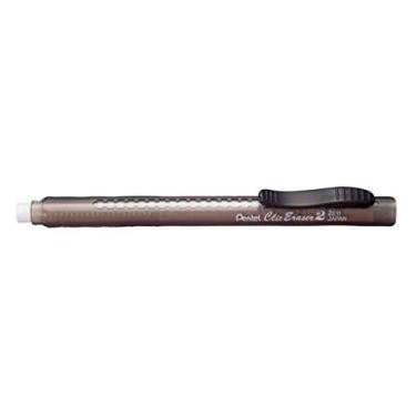 Imagem de Borracha Caneta Clic Eraser Trans Preta Cx Com 12-100461
