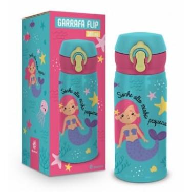 Imagem de GARRAFA TERMICA FLIP 300ML MENINA - SONHE ALTO MINHA PEQUENA