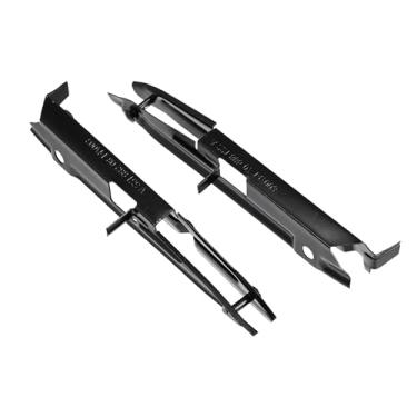 Imagem de Unifizz 1 par de suporte de suporte de para-choque dianteiro esquerdo e direito para Mercedes-Benz S550 2007-2013 S400 2010-2013 S350 2012-2013 2218850714 2218850814