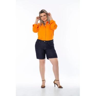 Imagem de Shorts Plus Size Feminino - Lemier, 52