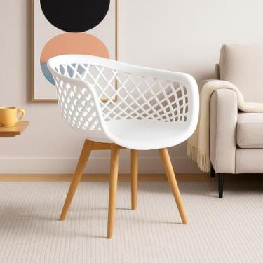 Imagem de Cadeira de jantar Empório Tiffany Web - Geral, Branco