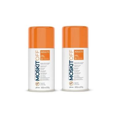 Imagem de Kit 2 Repelente Moskitoff Aerosol 165ml Deet 11% - Farmax