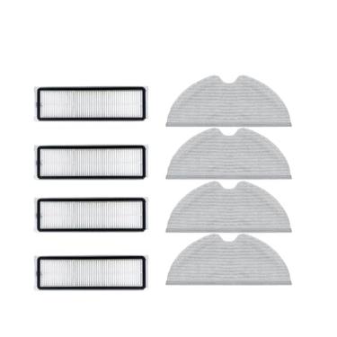 Imagem de Compatible With XM 1C 1T Mi Robot Vacuum Mop Dreame F9 Hepa Filter Main Side Brush Mop Cloth Robotic Vacuum Cleaner Accessories(8pcs)