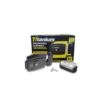 Imagem de Fechadura Elétrica Titanium Reversível 12v Para Portão E Interfone