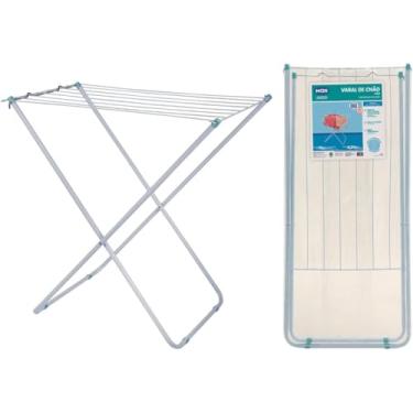 Imagem de Varal de Chão Dobrável, Sem Orelha Capacidade 11kg, Para Lavanderia