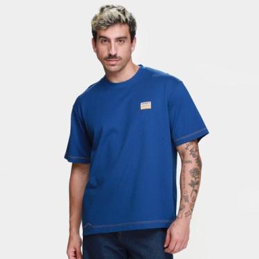 Imagem de Camiseta Lacoste Casual Masculina, Azul, G