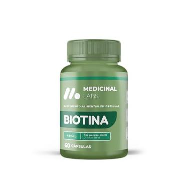 Imagem de BIOTINA 45MCG 60 CAPSULAS - MEDICINAL LABS