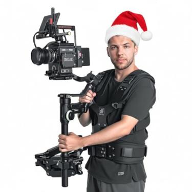 Imagem de DIFESURO Thanos C3 Ii Gimbal Support Steadycam System Com Braço Adaptador De Rotação Compatível Com Dji Rs4/Rs 4 Pro/Rs2/Rsc2/Rs 3/Rs3 Pro/Mini Zhiyun Crane 3S Fotógrafo De Casamento