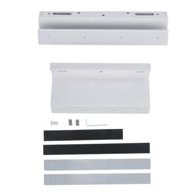 Imagem de Fafeicy Suporte de Fechadura Magnética Elétrica, Suporte de Liga de Alumínio de 280 Kg, para de Controle de Acesso de Porta única de Porta de Vidro Sem Moldura, para Sistemas de Porta