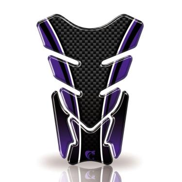 Imagem de Protetor De Tanque Adesivo Moto Honda, Yamaha E Suzuki Azul