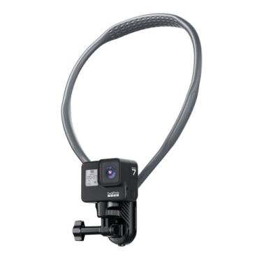 Imagem de Suporte para câmera no peito do telefone para gravação de vídeo iPhone Samsung 4-7 polegadas telefones AKASO/Go Pro/Insta360X5/DJI360 (suporte para câmeras)