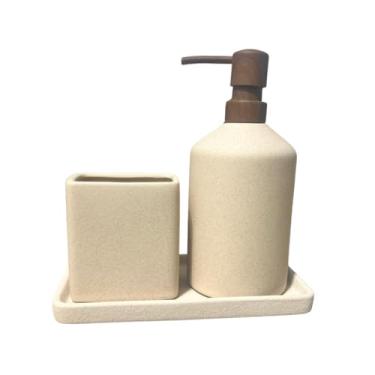 Imagem de Mart, PORTA SABONETE LIQUIDO EM CERÂMICA - MART 350ml