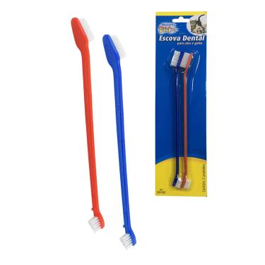 Imagem de Escova Dental 22,5Cm 2 Peças Western Pet