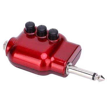 Imagem de AYNEFY Amplificador de Guitarra, Mini Amplificador de Prática Com Metal e Abs, de Potência de Captação Leve para Guitarra Elétrica Com Entrada de Saída de 6,35 Mm