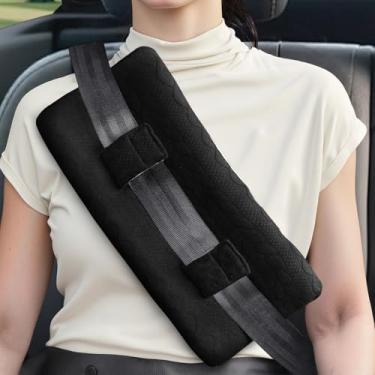 Imagem de Almofada de cinto de segurança pós-cirurgia, almofadas portuárias para pacientes de quimioterapia, almofada de cinto de segurança com bolso para bolsa quente, almofada de marcapasso de histerectomia