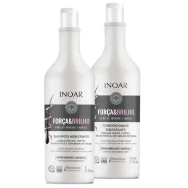Imagem de Shampoo+Condicionador Inoar Forca Brilho 1,8L