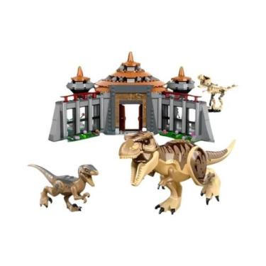 Imagem de Blocos De Montar Tyrannosaurus Rex Ataque De Dinossauro Jurássico 7694