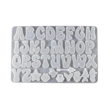 Imagem de Conjunto De Moldes De Silicone Para Fundição De Resina Em Formato De A