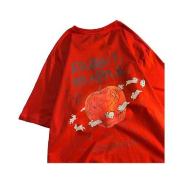 Imagem de Camiseta Masculina Retrô Com Gola Redonda E Manga Curta Com Estampa De