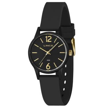 Imagem de Relógio LINCE feminino preto analógico LRCJ163P33 P2PX