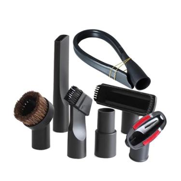 Imagem de Cabeça de escova de sucção de bocal de vácuo para 32 mm 35 mm 1 1/10.2 cm 1 3/20.3 cm acessórios de aspirador de pó ferramenta de fenda para sofá de cama (A)