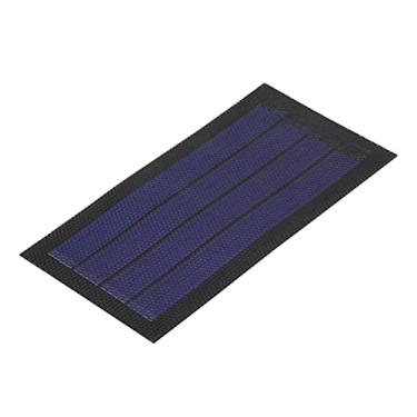 Imagem de HEEPDD Painel Solar Flexível de 1W 6V, Carregador Solar de Silício Amorfo Fino IP65 à Prova de água para Acampamento, Bomba de Jardim, Luz de Ventilador, Carregamento Eletrônico Pequeno