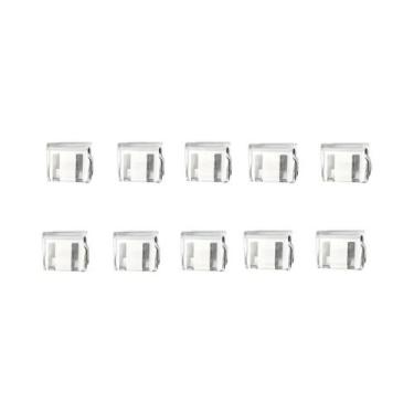 Imagem de Trava De Janela Deslizante Reforçada De 6 Peças Com Clipes De Fixação 