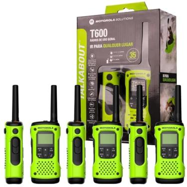 Imagem de 6x Rádio Comunicador MOTOROLA T600BR H2O IP67 35KM TALKABOUT