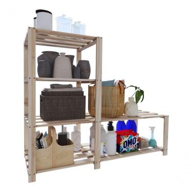 Imagem de Armário P/ Fruteira Mesa De Cozinha Bebedouro Madeira Macebo