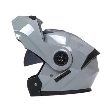 Imagem de Capacete De Motocross Unissex Com Lentes Duplas, Modular, Flip-up, Int