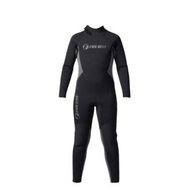 Imagem de Roupa de neoprene infantil Mergulho Wailea Junior Esportes Crianças Un