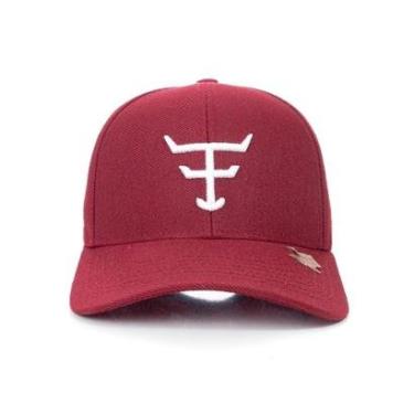 Imagem de Bone Texas Farm - Tx. Classic - Tf863 - Vermelho Vinho Único-Unissex