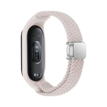 Imagem de Pulseira De Nylon Trançada Com Fecho Magnético Para Xiaomi Mi Band 9 8