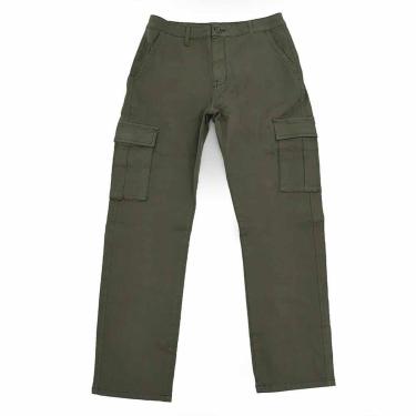 Imagem de Calça Volcom Cargo Stranger - Verde Oliva-Masculino