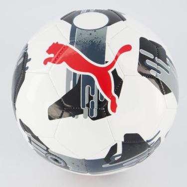 Imagem de Bola Puma Orbita 6 MS Campo Branca e Preta, 05