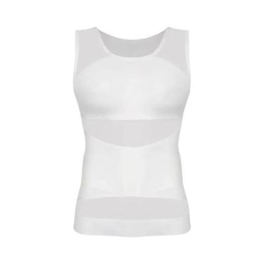 Imagem de Colete Modelador Masculino Sem Mangas Para Controle Abdominal E Compre