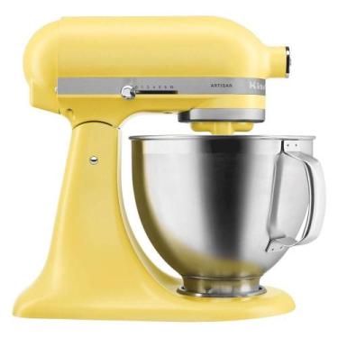 Imagem de Batedeira Kitchenaid Stand Mixer Planetária Butter 4,8L Amarela 110V, 
