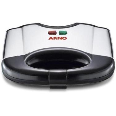 Imagem de Sanduicheira e Grill Sacs com Placa Antiaderente em Inox Inox 220V
