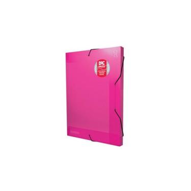 Imagem de Pasta Aba Elástica Ofício Com Lombo Onda - DAC, Rosa