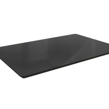 Imagem de Tampo de Vidro/MDF para Mesa de Jantar até 4 Lugares 120x80cm Preto - 