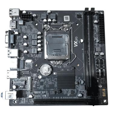 Imagem de Placa-Mãe Vxh310xg Socket LGA 1151 com DDR4 Dual-Channel e Chipset Intel H310 Rede Gigabit Duex
