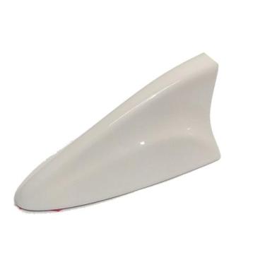 Imagem de Antena shark tubarão decorativa de teto automotiva branca - PERMAK