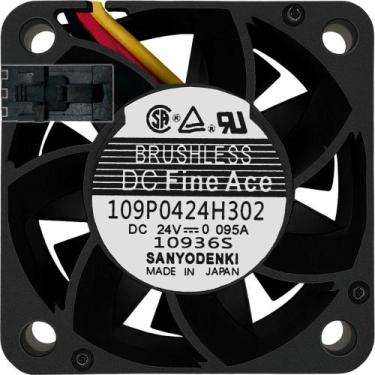 Imagem de Cooler 109P0424H316 24V 0.095A 2.28W 3L 3P 40X40X28MM F1 - Sanyo Denki