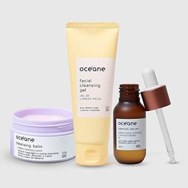 Imagem de Kit Limpeza Antiacne - Creme Demaquilante + Gel de Limpeza + Serum Antiacne (3 Produtos)