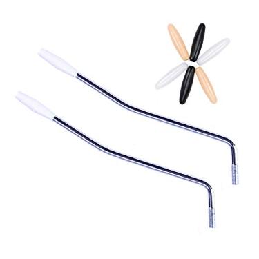 Imagem de 2 peças de barra de tremolo de rosca de 5 mm + 6 mm para Fender MIM Strat Stratocaster Floyd Rose Strat Stratocaster Strat Stratocaster