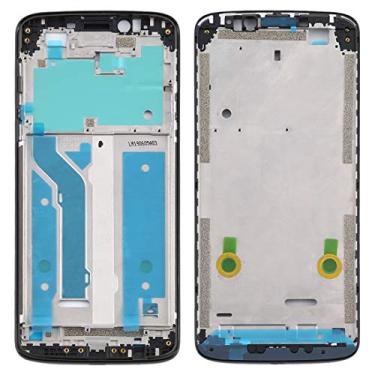 Imagem de HONGYAN Peças de substituição de telefone celular Placa da moldura da estrutura do LCD da caixa frontal para Motorola Moto E5 Plus Acessórios telefônicos