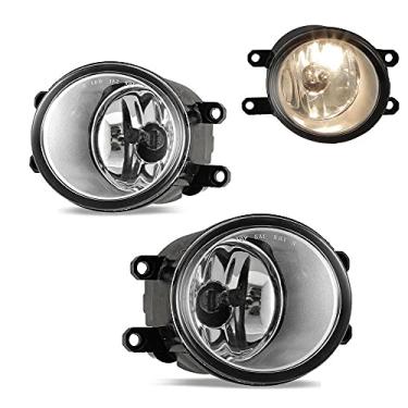 Imagem de Par de lâmpadas de farol de neblina de halogênio 12V 55W lado esquerdo direito adequado para Toyota Corolla Camry Highlander Prius Sienna Tacoma Avalon Venza RAV4 Yaris Matrix Solara Lexus GX460 IS250 IS350 RX350 RX450h HS250h US